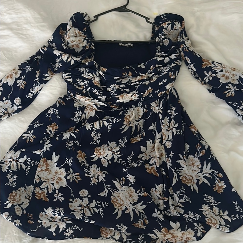 A&F Emerson Floral Long Sleeve Dress